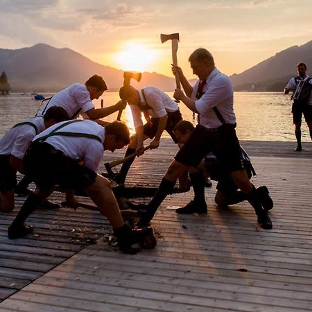 Wolfgangsee Seeblickplatzl 220 - Mit Tollem Seeblick! Strobl Exteriör bild
