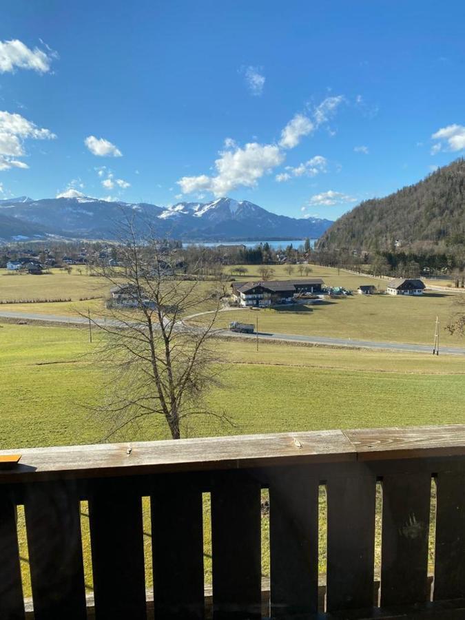 Wolfgangsee Seeblickplatzl 220 - Mit Tollem Seeblick! Strobl Exteriör bild
