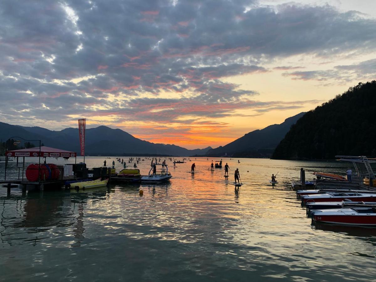 Wolfgangsee Seeblickplatzl 220 - Mit Tollem Seeblick! Strobl Exteriör bild