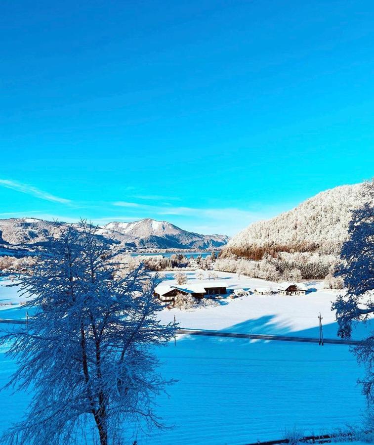 Wolfgangsee Seeblickplatzl 220 - Mit Tollem Seeblick! Strobl Exteriör bild
